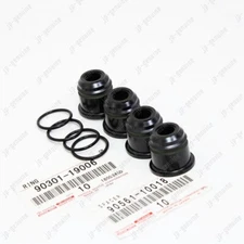 Genuine OEM TOYOTA T100 Engine Fuel Injector Nozzle Holder Spacer w/ O-Rings Set