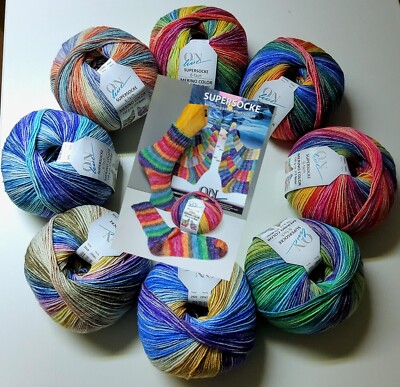 ONline Supersocke 6-fach, Sort. 349, Merino-Color, Sockenwolle, Wolle, NEU! 150g