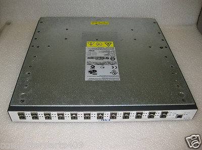 EMC Connectrix DS-24M2 24 Active Port 2 Gigabit Fiber SAN, Dual Power Rackount