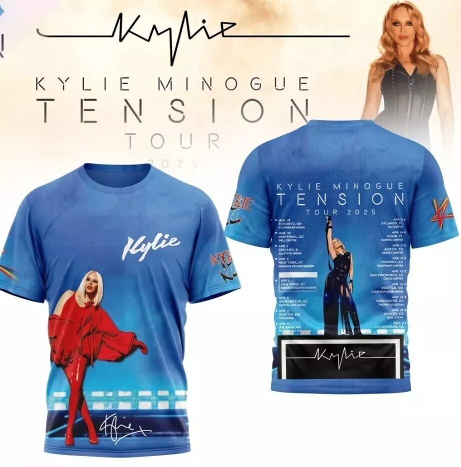 Kylie Minogue Tension Tour 2025グッズ3点セット①