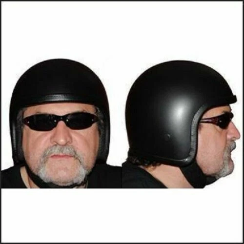 LOWPROFILE OPEN FACE OUTLAW CANNONBALL NOVELTY MOTORCYCLE HELMET