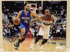 Evan Fournier Signed Orlando Magic 8x10 Photo JSA