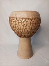 Darbuka Drum Doumbek Ceramic With Fish Skin Percussion Drum Musical
