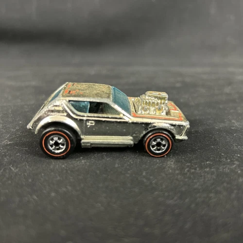 Vintage Hot Wheels Chrome Gremlin Grinder; Free Shipping