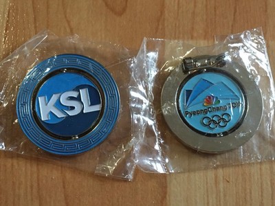 2018 PyeongChanG Olympic Games KSL Blue Spinning Center Pin -- Only 1 Pin
