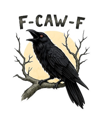 #ad Funny Sticker 3 Inch Dark Humor With The Sounds A Crow Makes $3.25