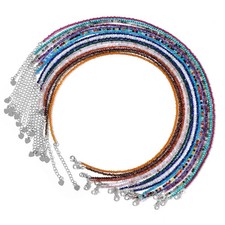 Natural Stone Beaded Choker Women Bohemian Tourmaline Crystal Dainty Jewelry