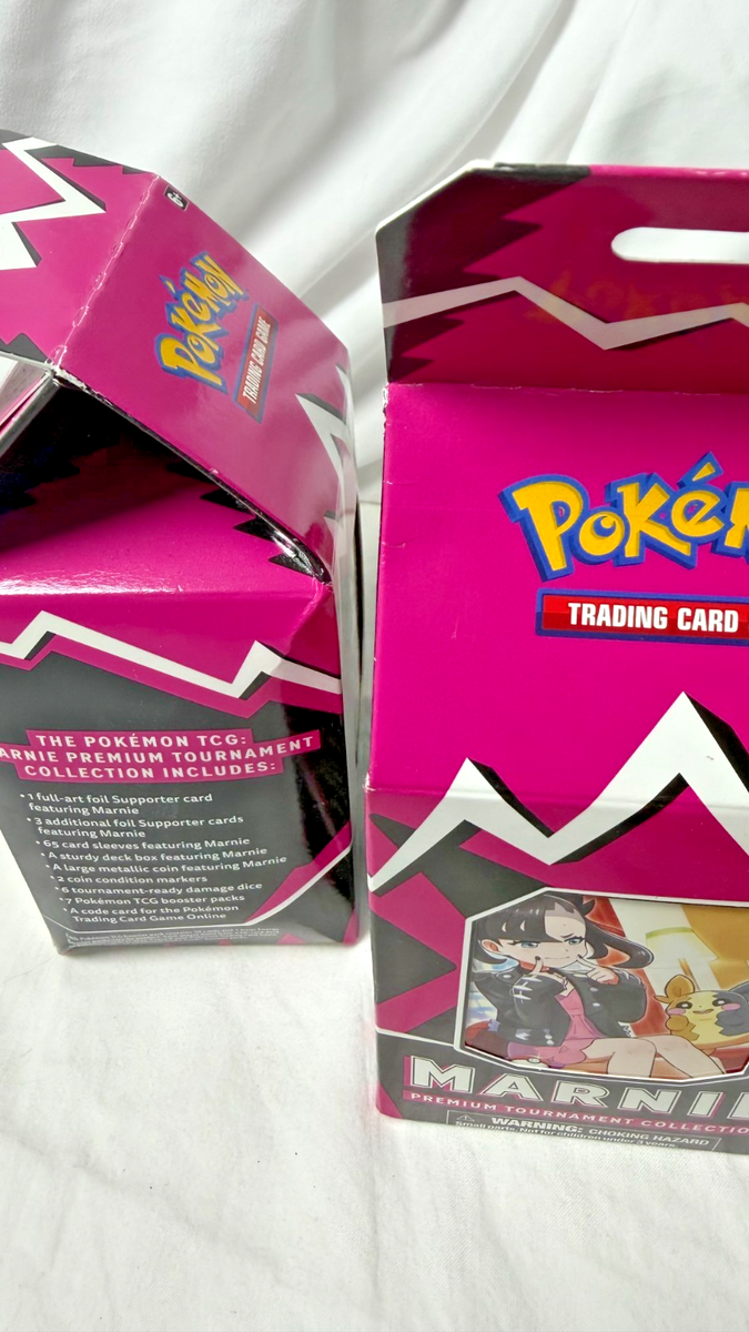 marnie booster box Pokémon TCG Marnie Premium Tournament Collection Milk Carton Sealed See  Photos