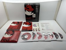 Red Hat Linux 7.2 2001 Getting Started Guide CDs Linux  Operating System