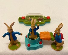 McDonald's Happy Meal Toys 2018 PETER RABIT Lot of 4 1 2 5 6