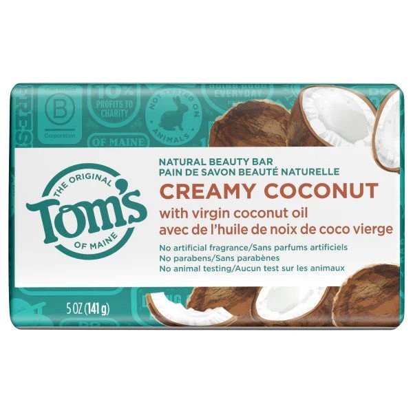Натуральное мыло Toms Of Maine Creamy Coconut с натуральным кокосовым маслом 5