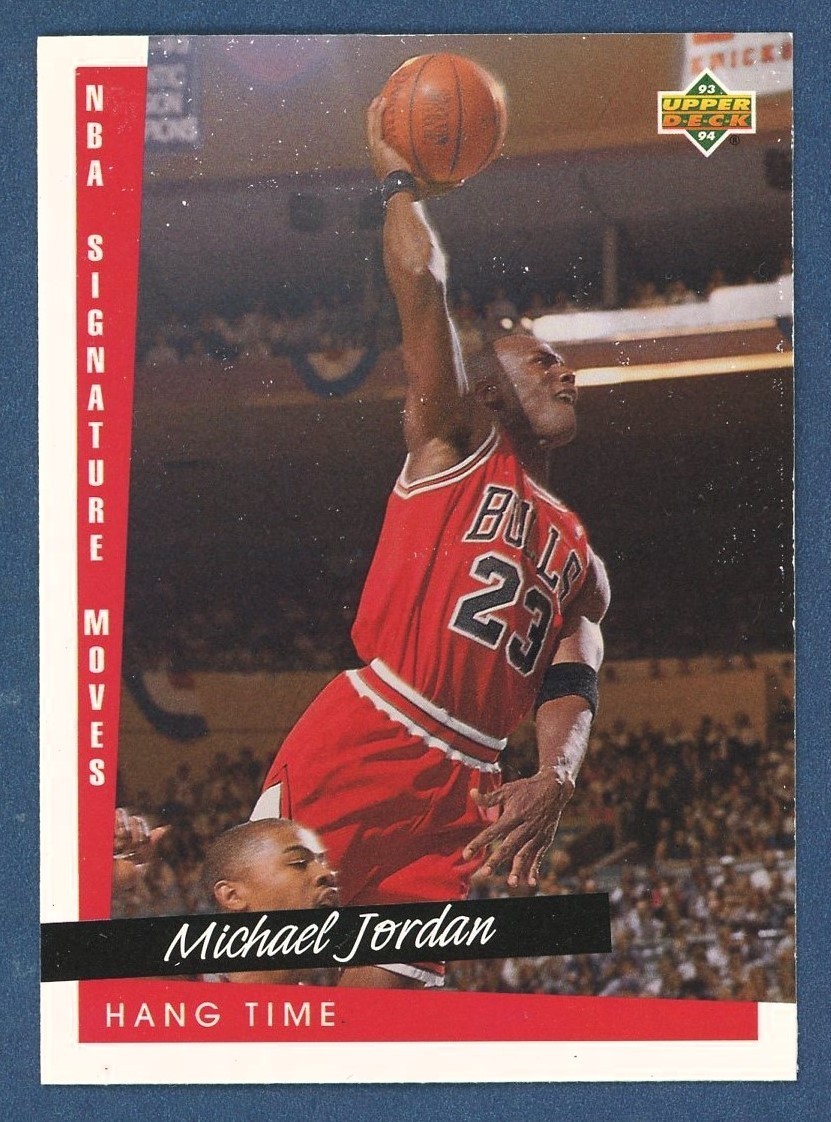 1993-94 Upper Deck: #237 Michael Jordan Hang Time NR-MT HOF