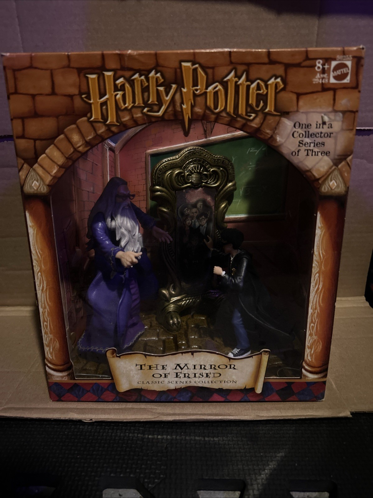 Harry Potter 2001 The Mirror of Erised Figurine Classic Scenes Collection #5025