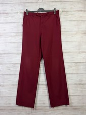 Gucci Ouverture Something That Never Ended Burgundy Wool Dress Pants IT 46
