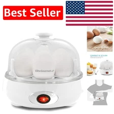 Luxury 7-Egg Electric Cooker & Omelet Maker - Effortless Breakfast Solution