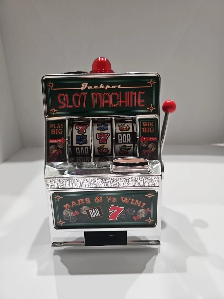 Miniatura Slot Machine In Metallo Per Casa Delle Bambole Scala 1:12 Dees Delights DDL9615