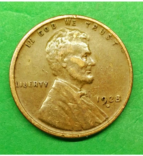 1928-D EF/XF Lincoln Wheat Penny Cent - Better Grade Very Nice #2