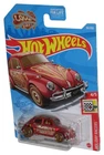 Hot Wheels Holiday Racers 4/5 (2020) Red Volkswagen Beetle Love Car 96/250