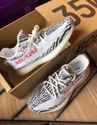 adidas Yeezy Boost 350 V2 Zebra sneaker CP9654 Men's Size 7-10 (deadstock)