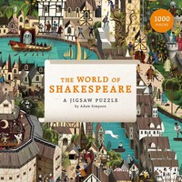 The World Of Shakespeare 1000 Piece Puzzle 1000 Piece Jigsaw Puzzle Adam Simpson