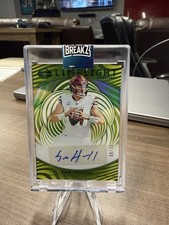 2023 Panini Illusions Sam Howell Limelight Signatures Auto /25 Commanders #LS-SH