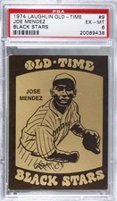 1974 Laughlin Old Time Black Stars Jose Mendez #9 PSA 6 0f8
