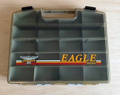 FENWICK EAGLE SATCHEL TACKLE BOX 20 COMPARTMENT
