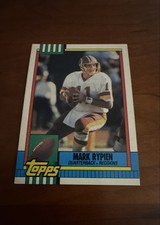 1990 Topps - Mark Rypien #133 Redskins