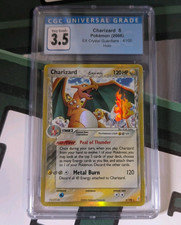 CGC 3.5 4/100 Pokémon Charizard Delta Species EX Crystal Guardians Holo Card