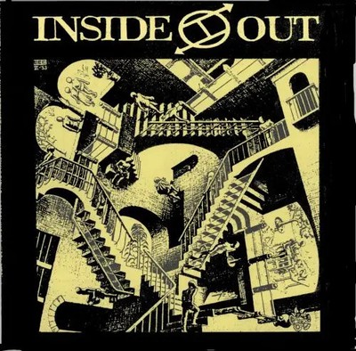 Inside Out Do It Yourself Nose Job RED MARBLED PRESSING Vinyl Single 7inch