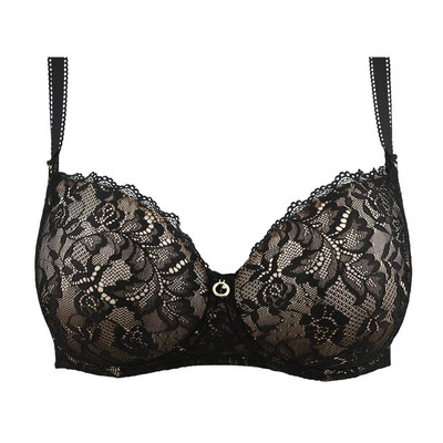 Neu mit Etikett Aubade Rosessence CareLace gepolsterter Halbschalen-BH 32 B FR 85 B UVP 110 £