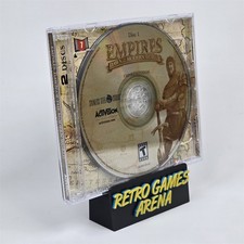 Empires: Dawn of the Modern World (PC CD-ROM) Jewel Case & Discs