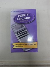 Weight Watchers Points Calculator with Daily Tracker New SEALED 2009 -Rare