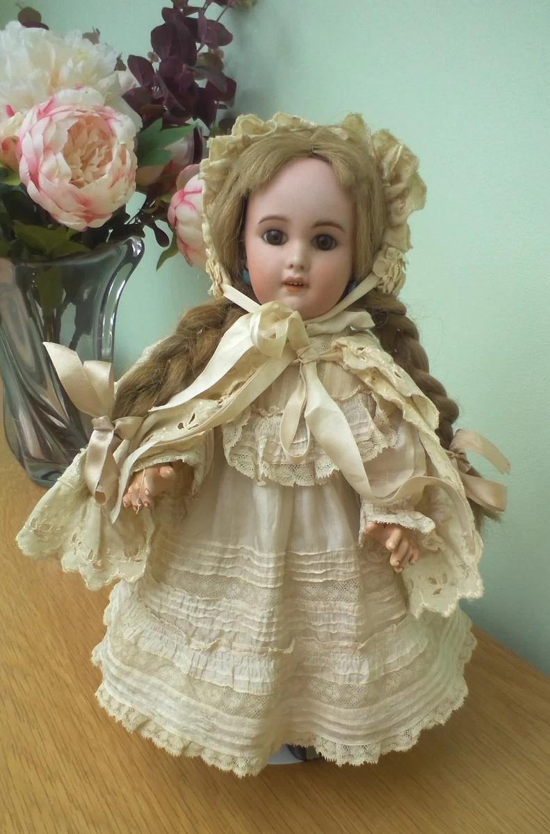 Tête de poupée ancienne JUMEAU reproduction 9cm Automaton JUMEAU doll head