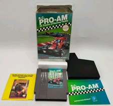 R.C. Pro-Am - (NES, 1988) *CIB + Case Protector* Cleaned & Tested! VINTAGE!