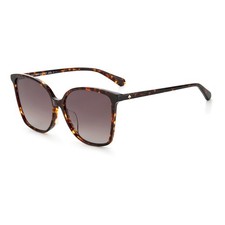 Kate Spade Women's Cat-Eye 58mm Sunglasses Dark Havana BRIGITTE/F/S-086