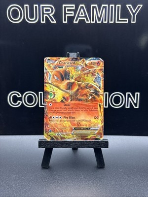 Pokemon Charizard EX XY29 X&Y Holo Black Star Promo HP