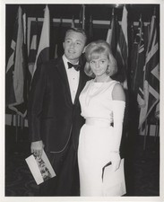 Bill Bixby Jenny Maxwell Original 8x10 Photo 1963 The Leopard Movie Premiere 