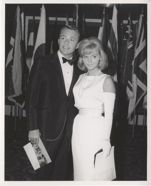 Bill Bixby Jenny Maxwell Original 8x10 Photo 1963 The Leopard Movie Premiere 