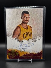 2014-15 Panini Court Kings Box Topper 5x7 Kevin Love Auto 