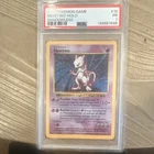 Pokémon TCG Mewtwo Base Set Shadowless Holo Rare 10/102 60 HP Basic English