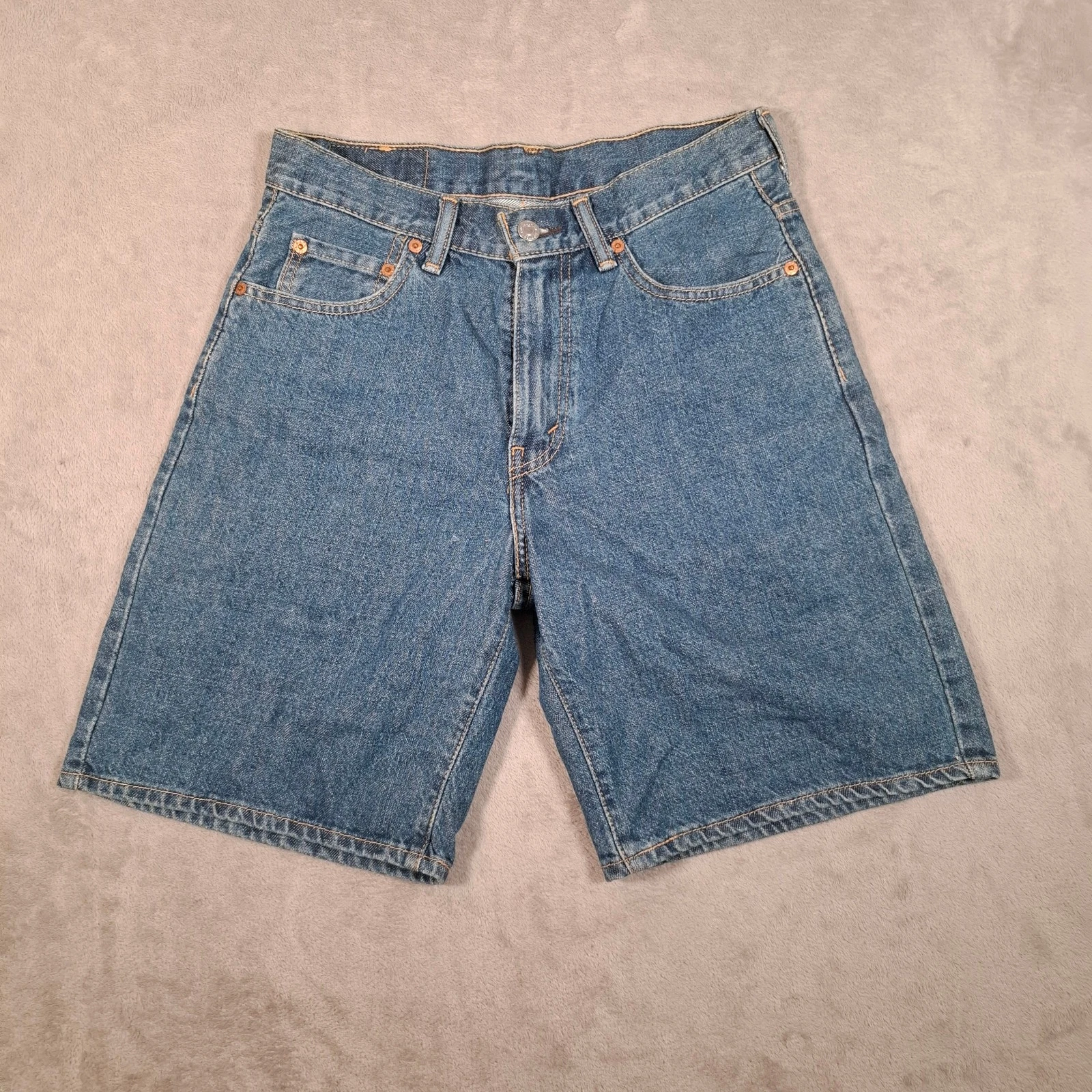 Levis 550 Denim Shorts Mens W30 Blue Relaxed Fit Vintage Casual Summer 9"
Opens in a new window or t