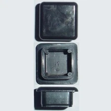 10 ea End Caps for 1 x 1  Tubing 11 ga  Smooth