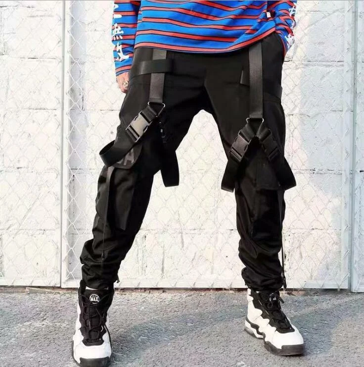 XU DOG】strap cargo pants - ワークパンツ/カーゴパンツ