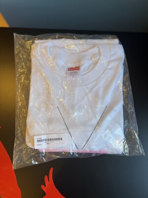 Supreme tv tee white size L ss18 | eBay