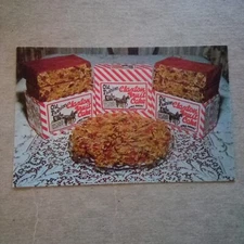 Old Fashioned Clayton Fruit Cake Postcard