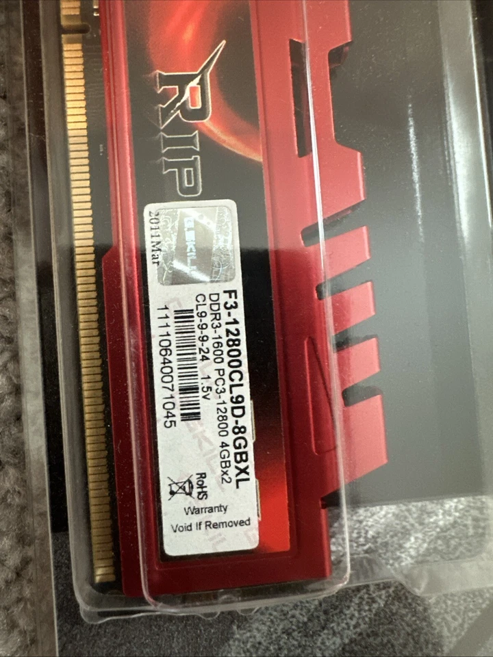 G.SKILL Ripjaws X Series 16GB (2x 4GB) DDR3-1600 PC3-12800 - Image 2 of 4