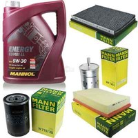 Mann Inspektionspaket 5L Mannol Energy Combi Ll 5W-30 FüR Vw Passat 2.0