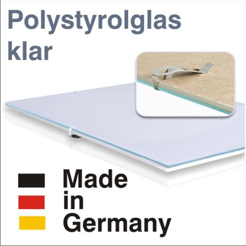 Mini Cornice Acrilica Trasparente SBYURE 7,6x4cm – Portafoto Da Scrivania E Portapenne 2 In 1, Per Decorazione Casa E Ufficio