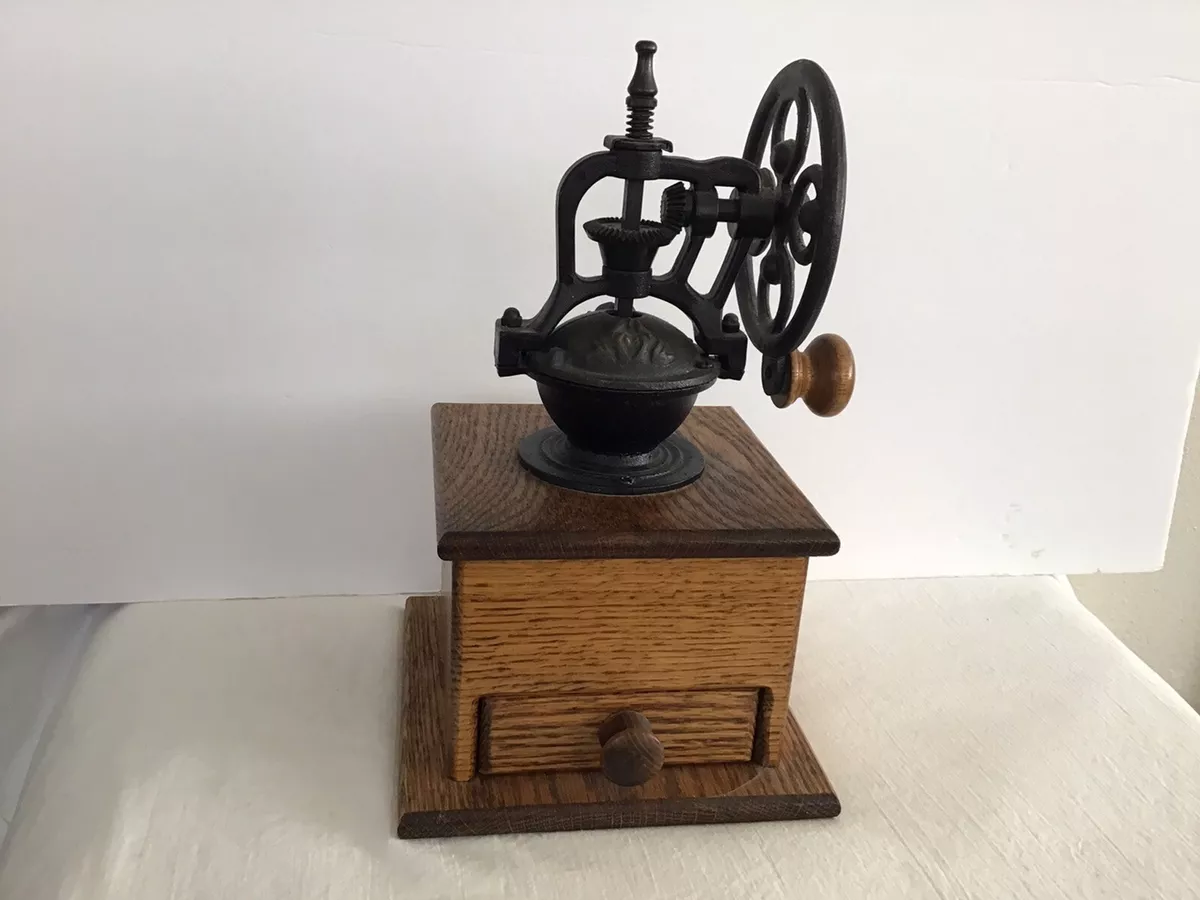 Vintage Style Manual Coffee Grinder Coffee Bean Mill Hand Crank